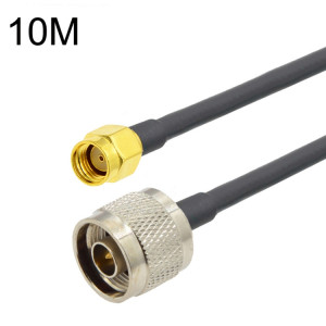 Câble adaptateur coaxial RP-SMA mâle vers N mâle RG58, longueur du câble : 10 m SH80061796-20