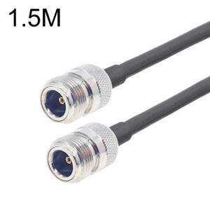 Câble adaptateur coaxial N femelle vers N femelle RG58, longueur du câble : 1,5 m. SH46031860-20