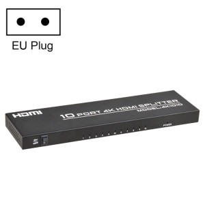 FJGEAR FJ-SM1010 Répartiteur audio et vidéo HDMI 4K HD 30 Hz, type de prise : (noir) SF301A714-20
