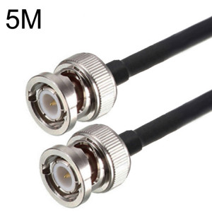 Câble adaptateur coaxial BNC mâle vers BNC mâle RG58, longueur du câble : 5 m. SH58051320-20
