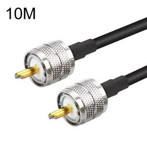 Câble adaptateur coaxial UHF mâle vers UHF mâle RG58, longueur du câble : 10 m. SH60061904-20