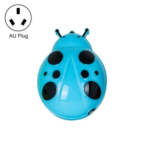 A62 Beetle Shape LED Night Light Plug-in Intelligent Light Control Sensor Light, Plug: AU Plug (Bleu) SH204B220-20