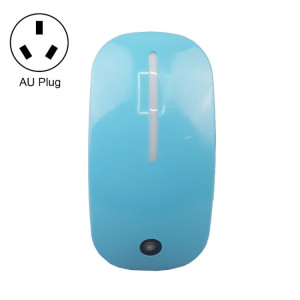 A66 Mouse Type LED Intelligent Light Control Veilleuse, Prise: Prise AU (Bleu) SH204D686-20