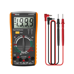 Multimètre numérique intelligent de haute précision ANENG Automatique, modèle: clé de maintien DT9205A (orange) SA501A1958-20