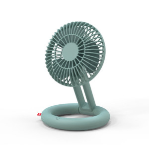 Ventilateur pliant de bureau Ventilateur de circulation de charge USB Mini ventilateur de pose portable portable (vert) SH301A1890-20