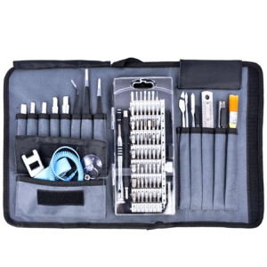 Sac en tissu portable Démontage de téléphone portable Outil de maintenance Outil combiné multifonction Ensemble de tournevis (noir) SH301A1646-20