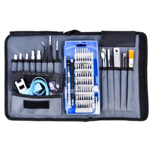 Sac en tissu portable Démontage de téléphone portable Outil de maintenance Outil combiné multifonction Ensemble de tournevis (bleu) SH301D686-20