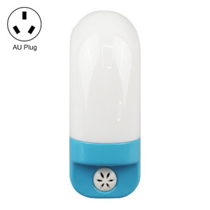 A88 Intelligent Light Sensing LED Lampe de chevet Couloir Allée Veilleuse, Prise: Prise AU (Bleu) SH604B1846-20
