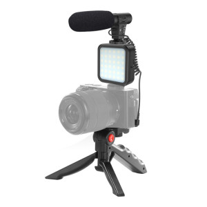 Kit-01LM 3 en 1 Shoot vidéo LED Trépied Light Trépied LIVE Microphone en direct, Spécifications: Modèle de chargement USB SH60021488-20