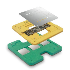 BaKu 3D BGA CPU étain plantation maille carte mère réparation étain Table de plantation pour IPhone A11 SH69101826-20