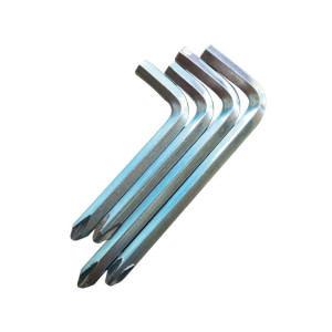 100 PCS tournevis clé hexagonale clé hexagonale outils de réparation de scooter trépan croisé, spécification: 5 mm, matériau: acier 45 SH70021181-20