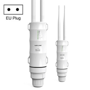 Répéteur extérieur haute puissance double fréquence WAVLINK AC600 AP 2.4G / 5G, type Pulg: SW6701913-20