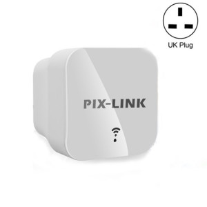 Répéteur amélioré d'amplification de signal WIFI PIXLINK WR12 300Mbps, type de prise: prise britannique SP82021850-20