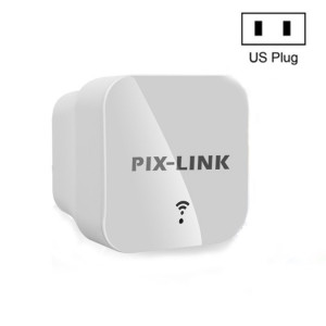 Répéteur amélioré d'amplification de signal WIFI PIXLINK WR12 300Mbps, type de prise: prise américaine SP820366-20