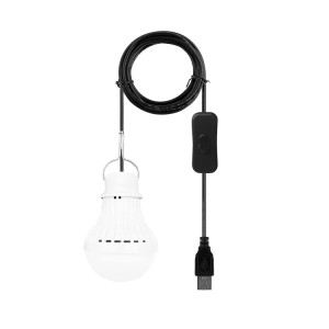 5W USB Bulbe Camping Light, Spécifications: Switch Wire 3000K WHITE CHAUD, QUANTITÉ: 1PCS SH7101999-20
