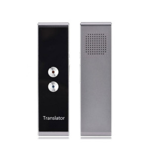 Traducteur de langue de poche T8 voix 30 langues interphone bidirectionnel en temps réel traducteur portable pour l'apprentissage personnel voyageant noir SH270124-20
