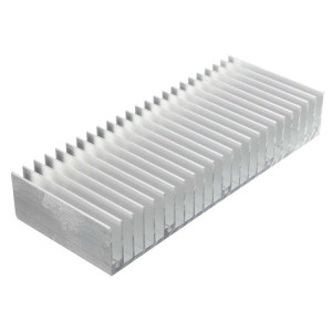 Refroidissement de dissipateur de chaleur en aluminium pour la mémoire de puissance de transistor IC LED de puce, taille: 150x60x25mm SH1946127-20