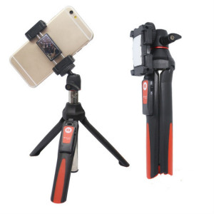 Benro MK10 Mobile Phone Live Bluetooth Remote Control Selfie Stick Trépied (Orange) SH601B1903-20