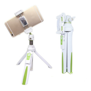 Benro MK10 Mobile Phone Live Bluetooth Remote Control Selfie Stick Trépied (Blanc) SH601C101-20