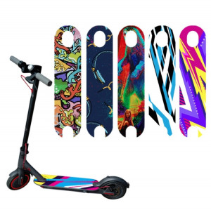 Autocollants de pédale autocollants de coussin de pied de Film antidérapant étanche pour Xiaomi Scooter M365 / Pro, livraison de motif aléatoire SH5952995-20