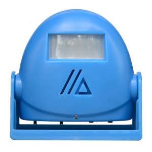 Sonnette intelligente sans fil, capteur de mouvement infrarouge, avertisseur vocal, alarme de sonnette de porte (bleu) SH501B1499-20