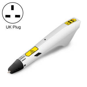 Stylo d'impression 3D pour enfants Toy Art Doodle Pen, spécification : prise USB + UK SH24051121-20