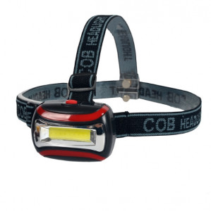 2 PCS 3W Portable Mini COB LED Lampe frontale lampe frontale avec 3 modes d'éclairage SH080527-20
