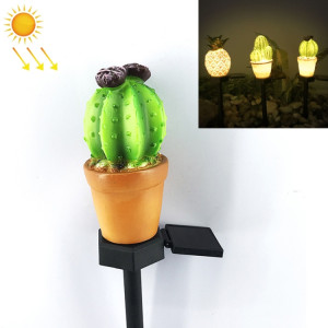 Lampe de paysage de plantes en pot de simulation solaire extérieure LED Courtyard Lawn Light (Cactus à tête unique) SH301B1651-20