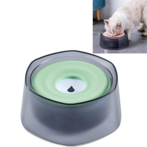 Buvette de flottabilité pour animaux de compagnie Eau anti-éclaboussures pour chiens et chats Bol d'eau potable (vert) SH401C1362-20