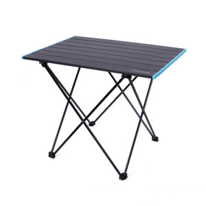 Table pliante extérieure en alliage d'aluminium Camping pique-nique Table pliante portable Table de barbecue stalle petite table à manger, taille: moyenne SH50021463-20
