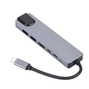 Station d'accueil 6 en 1 USB3.1 Type-C vers HDMI + RJ45 pour Station d'accueil Nintendo Type-C SH66771765-20
