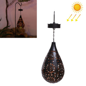 Jardin solaire suspendu lumière extérieure jardin décoration lampe de projection lustre en fer étanche SH6701690-20