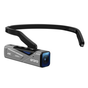 Caméra de sport intelligente avec mise au point automatique en direct ORDRO EP7 4K, style: sans télécommande (argent noir) SH701A318-20