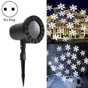 Lumière de décoration de pelouse de paysage de lampe de projection imperméable extérieure de neige de Noël (prise de l'UE) SH801B1744-20