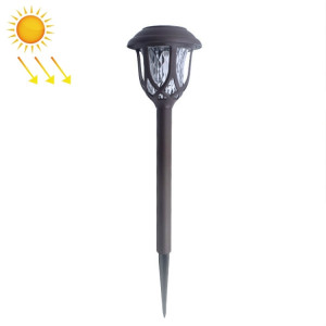 Solaire extérieur jardin pelouse réverbère jardin LED paysage décoratif lumière Villa Ground Plug Light (lumière colorée) SH601C437-20