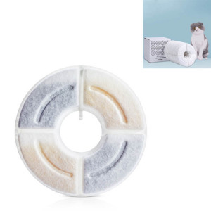 CORE DE FILTRE DE DISTRIBUTEUR D'EAU AUTOMATIQUE ROND PET Automatique Automètre Haute Valeur de noix de coco Filtre de charbon Activé Coton, Spécifications: 4 pcs / boîte SH4101970-20