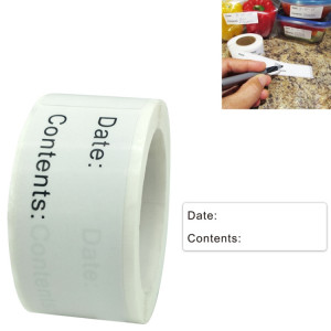 Étiquette d'autocollant de date de marquage des aliments à la maison, 10 pièces, taille: 1 x 3 pouces (A-106) SH601A371-20