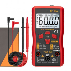 ANENG M118A multimètre de gamme automatique de haute précision multifonction petit instrumentation électricien compteur universel numérique SA3979669-20