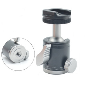 BH-902 Mini trépied en alliage d'aluminium de bureau Mini rotule 360 ​​degrés Pan trépied d'inclinaison à 90 degrés SH0003830-20