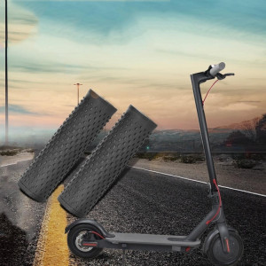 2 paires d'accessoires de Scooter couverture de poignée en caoutchouc de guidon pour Xiaomi Mijia M365 / M365 Pro (noir) SH601A668-20