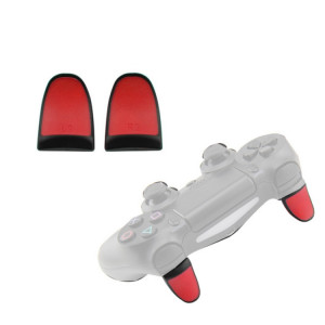 2 paires de boutons étendus de manette de jeu Boutons L2R2 adaptés à PS4 (rouge) SH401A510-20