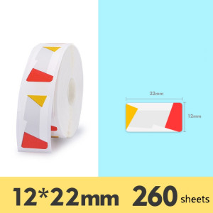 Autocollant d'étiquette de ménage d'étiquette de prix de produit de papier d'étiquette thermique pour NIIMBOT D11 (carré de couleur) SH601D938-20