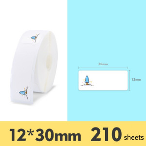 Autocollant d'étiquette de ménage d'étiquette de prix de produit de papier d'étiquette thermique pour NIIMBOT D11 (Rush Sky) SH601J124-20