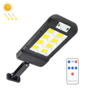 Applique murale solaire extérieure étanche à induction de corps humain éclairage de jardin réverbère domestique 8 x 20COB avec télécommande SH7012821-20