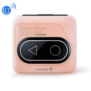 Memobird G4 Handheld Home Student Search Question Graffiti Notes Portable Bluetooth Thermal Printer (Peach Powder) SH401B818-20