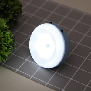 XYD-1001 Induction intelligente du corps humain + capteur de lumière LED veilleuse lampe de bureau couloir applique murale (lumière bleue + blanche) SH101A354-20