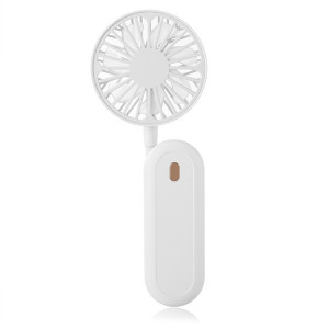 LN2 Hanging Neck Small Fan Outdoor Foldable USB Handheld Fan (Blanc) SH701A444-20