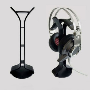 2 PCS Support de casque universel présentoir Internet Cafe Cintre de casque d'ordinateur (noir) SH101B910-20