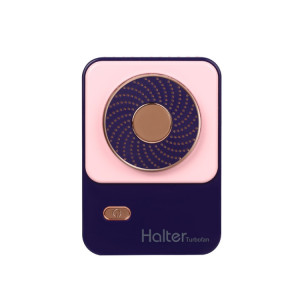 SHC-S03 USB Desktop Sports de plein air sans feuilles ventilateur de cou suspendu paresseux portable, couleur: rose SH71021513-20