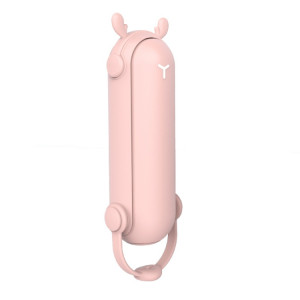 DS208 Ventilateur de lampe de poche USB multifonctionnel pliant Mini ventilateur portable pour aromathérapie anti-moustique (rose) SH901B1462-20